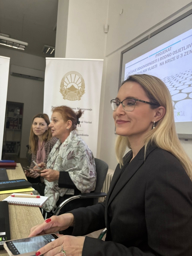 На завршна конференција промовирани заклучоци и препораки од анализата за зајакнување на одговорноста и родово чувствителни одговори на локалните власти на кризи во три земји од Западен Балкан