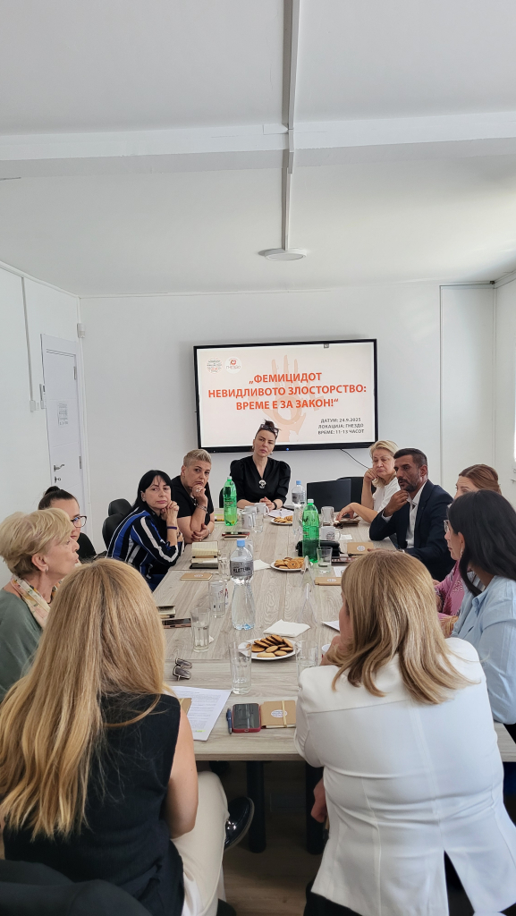 Иницијатива во новиот Кривичен законик поимот „фемицид“ да биде експлицитно вклучен како посебно кривично дело, со јасна дефиниција и соодветни санкции